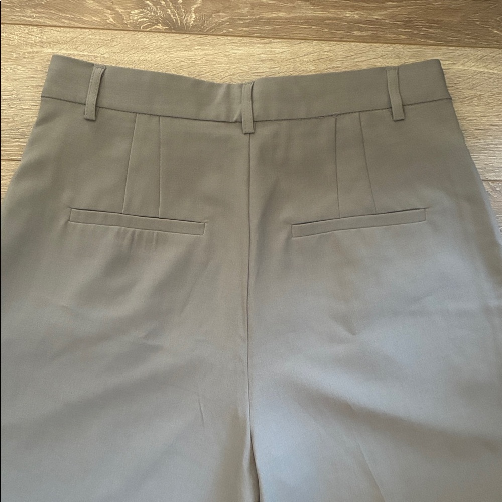 DYNAMITE Stone Gray wide leg pants Trousers size 8 - Picture 5 of 9